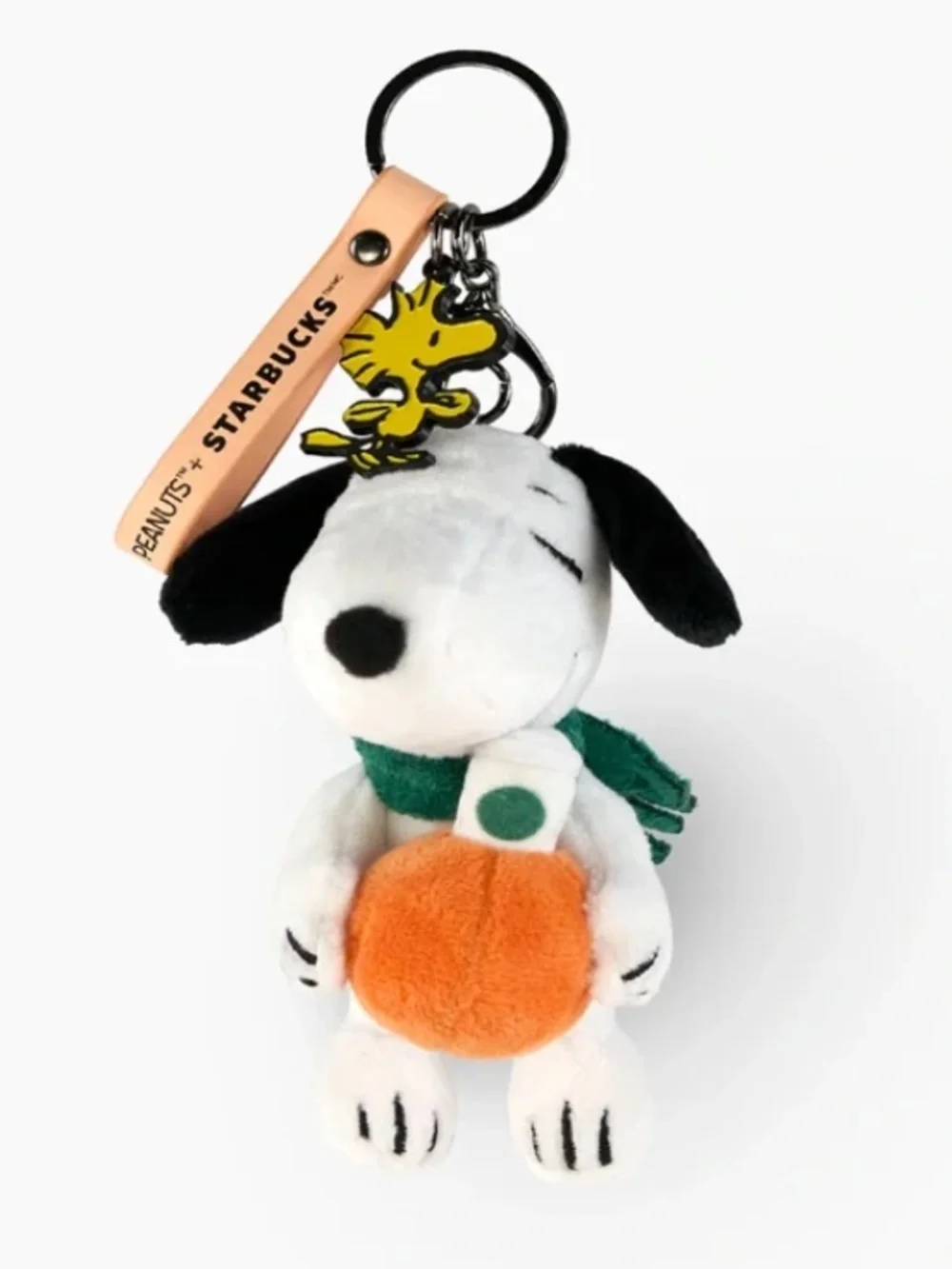 Starbucks x Peanuts Snoopy Plush Bag Charm Great Pumpkin